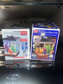 LED Aquarium 1 Gallon 2 For 10$!