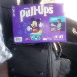Pull Ups Size 3T-4T, 66 Count