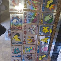 Pokemon complete rare old sets and etc