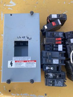 60 Amp Load Center And A Bunch Of Murray Breakers