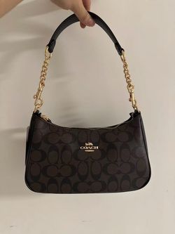 Brown coach bag