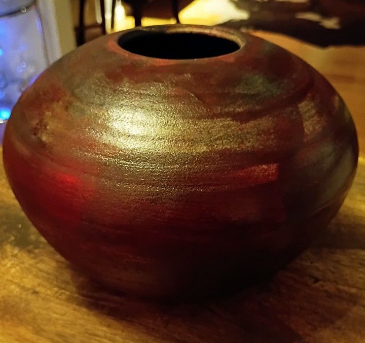 Mohave Red Pottery, Signed By Artist