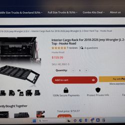 Jeep Storage Rack