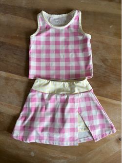 Toddler Girls Pink Outfit 2T