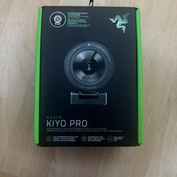 Razer Kiyo Pro 1080p 60FPS Webcam – Open Box (Never Used)