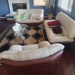 Leather Couch 