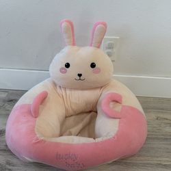 Baby Seat for Babies 3-24 Months, Kids Animal Cartoon Floor Seat for Sitting, Plush Portable Infants