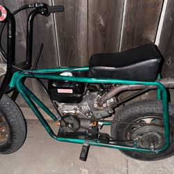 Good mini bike but the only thing is that the back wheel lock up