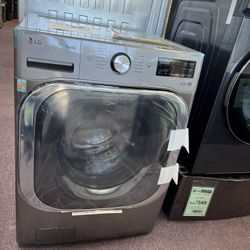 29” Stackable Large Capacity LG Washer And Fryer Set Free Delivery With 1 Year Warranty 