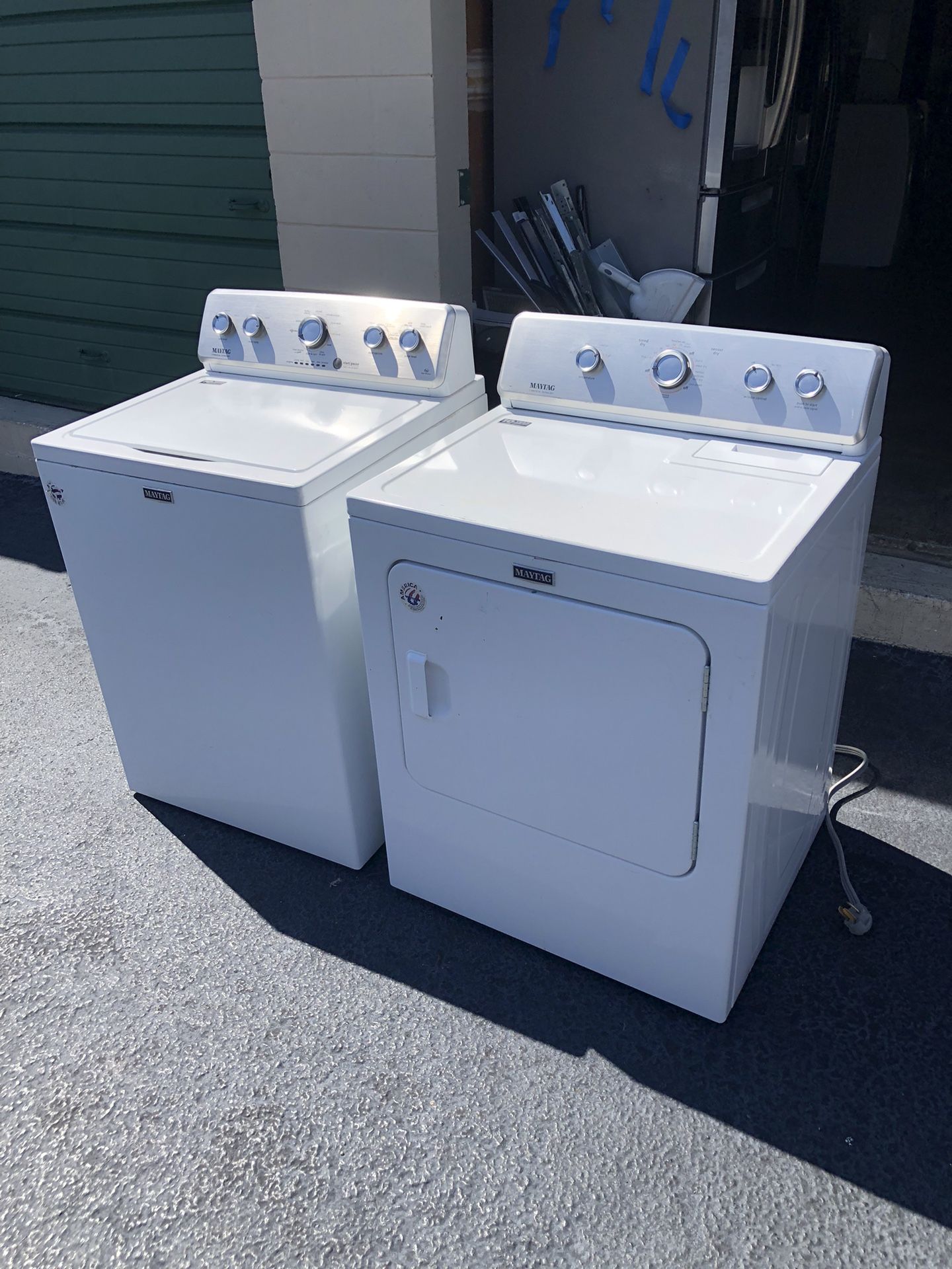 MayTag Electric Washer & Dryer