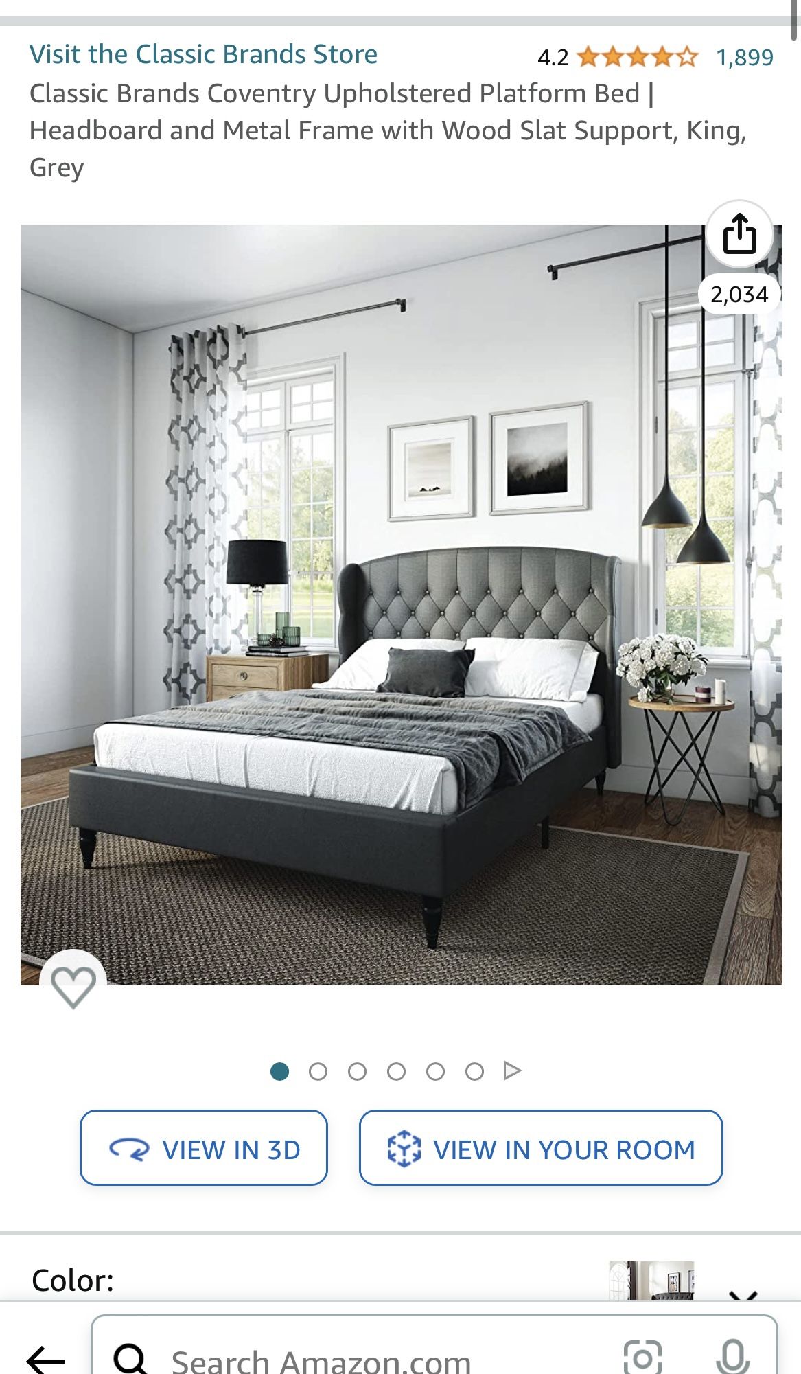 King Bed Frame And Mattresses!!