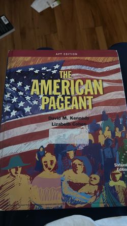 APUSH THE AMERICAN PAGEANT BOOK
