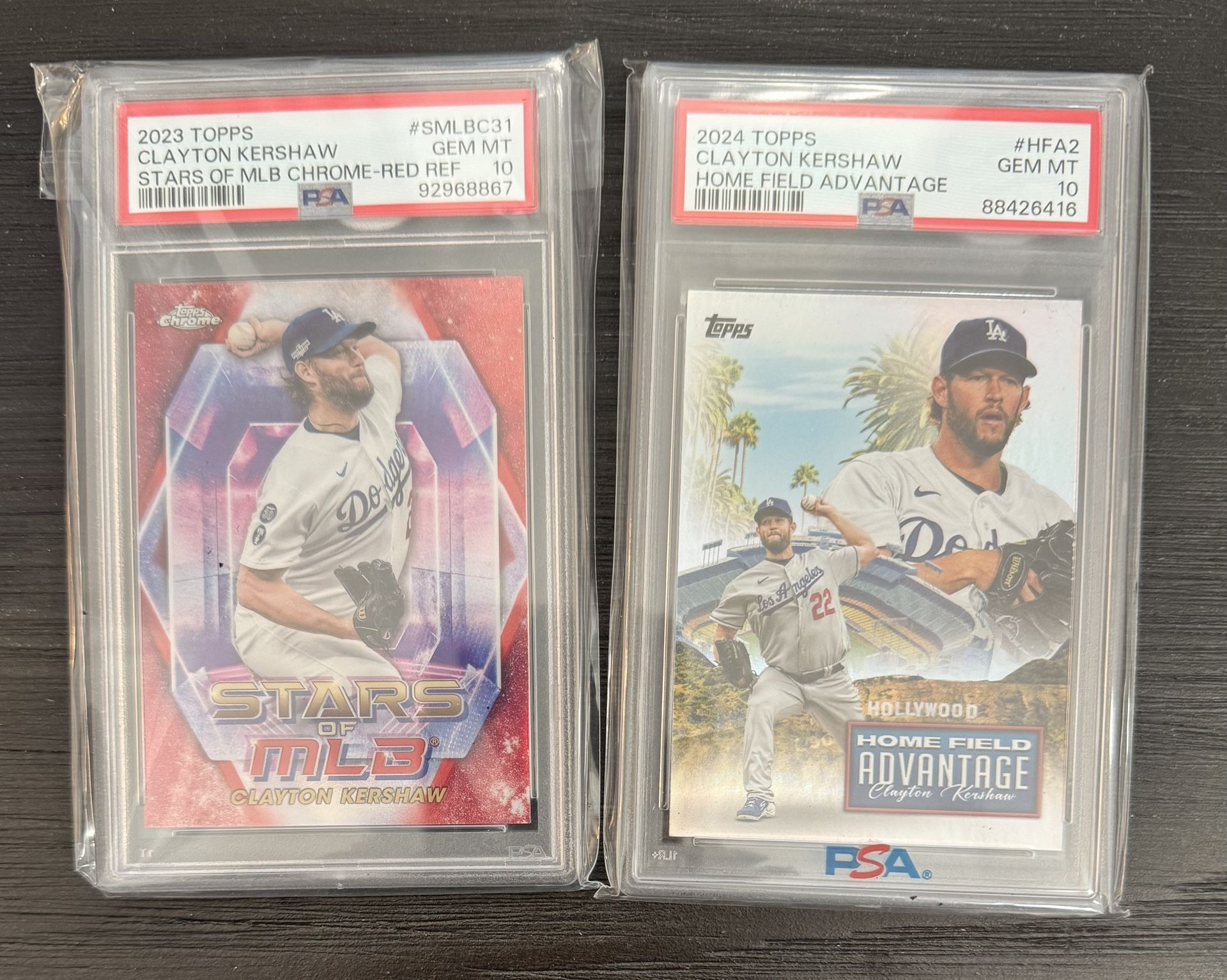 Price Drop $200 Dodgers Great Pitcher Clayton Kershaw 2024 Topps HFA Rare