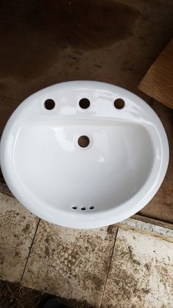 Top mount sink