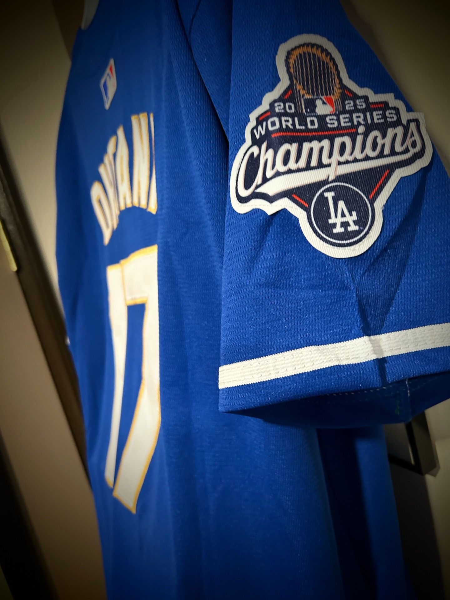 Los Angeles Dodgers #17 Shohei Ohtani 2025 WS Champion Baseball 