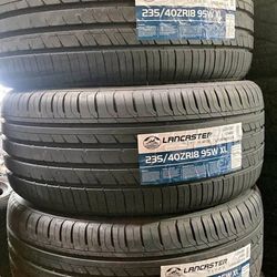 235/40/18 Tires Set 