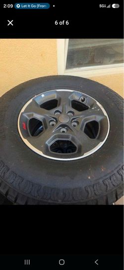 Jeep tires and wheels