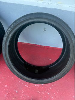 Tires & 1 Rim For Sale
