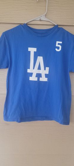LOS ANGELES DODGERS FREDDIE FREEMAN BOYS TSHIRT SIZE MEDIUM 10-12