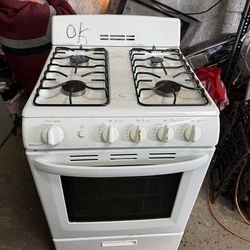 white  24 inches wide range