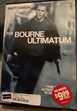 Bourne Ultimatum DVD