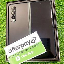 Samsung Galaxy Z Fold3 256gb Unlocked! FREE Smartwach/ Headphones. Pay $1 Today Rest in payments. NO CREDIT NEEDED FINANCING 