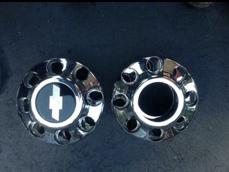 Chrome wheel caps