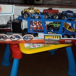 Mega Mover Semi Hauler 20 PC. Playset New