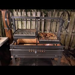 Santa Maria Argentine grill 48” with cart
