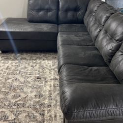 Section and Recliner Chair 