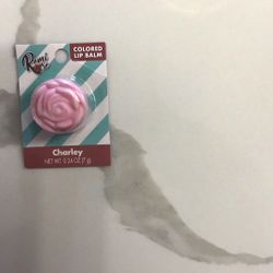 Colored lip balm