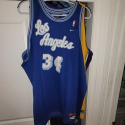 Shaquille O'Neal Los Angeles Lakers Nike Swingman Jersey,