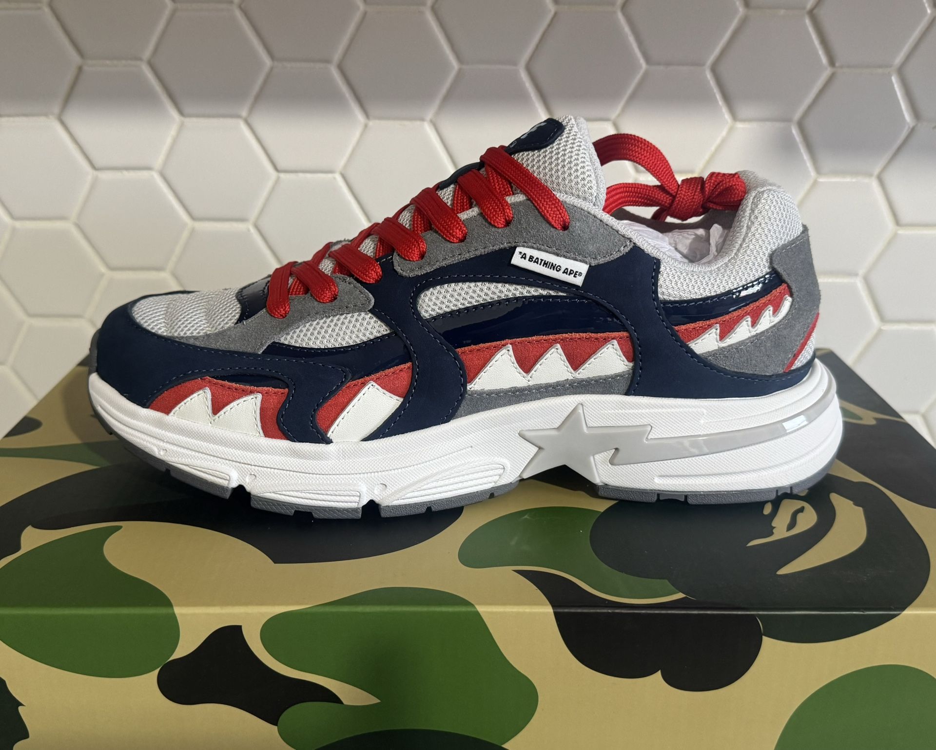 A Bathing Ape Shark Sta M1 Country Pack - France