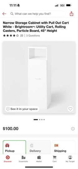 Cabinet With Rollout Shelves