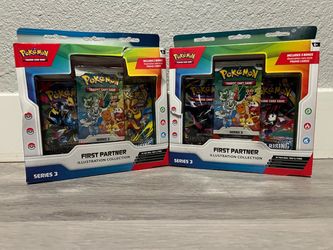 Pokémon First Partner Illustration Collection(Series 3- NEW)