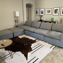 Large Module Couch  With Module Chaise