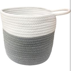 Small Wall Hanging Cotton Rope Baskets