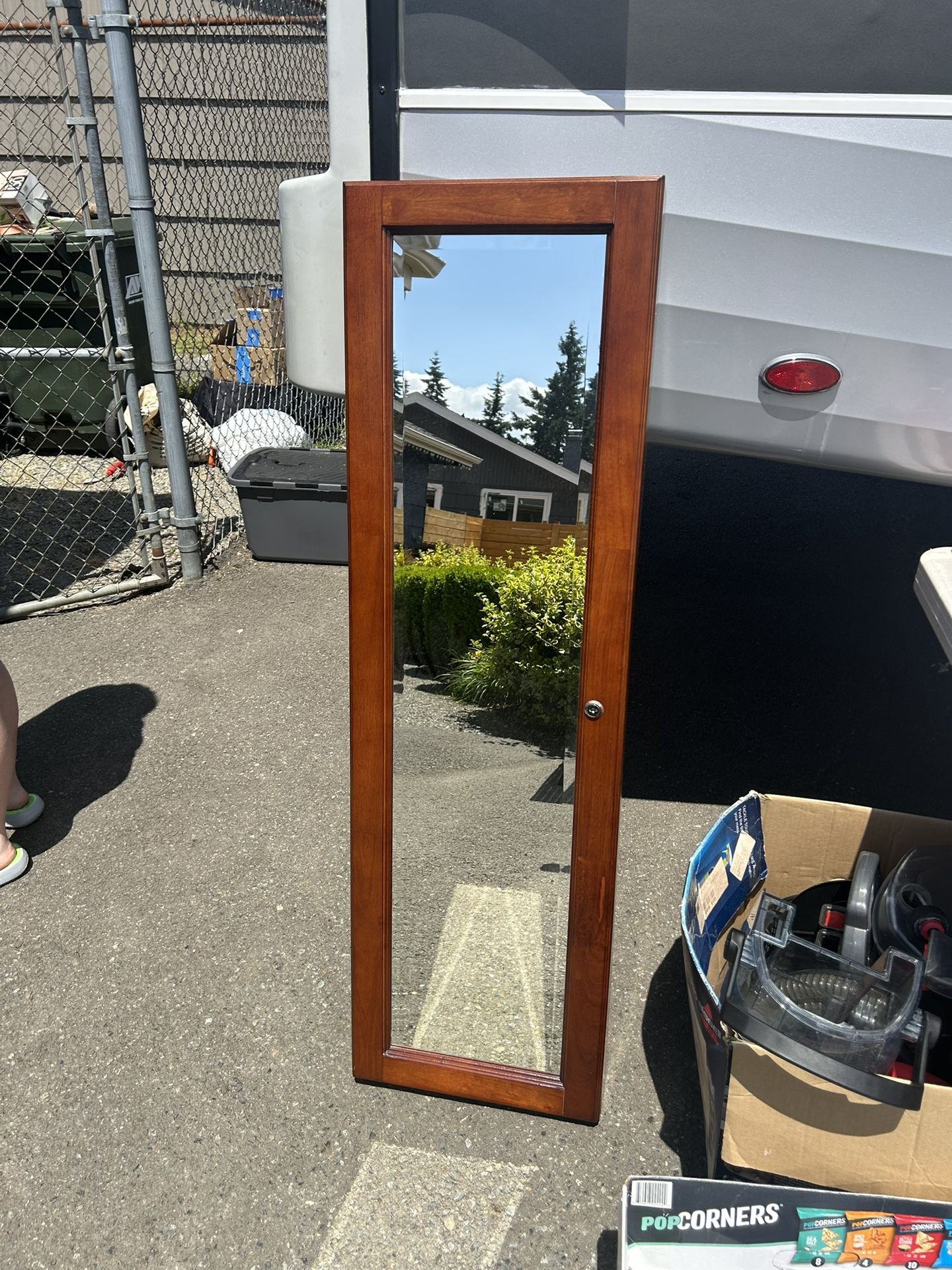 Jewelry Armoire Mirror