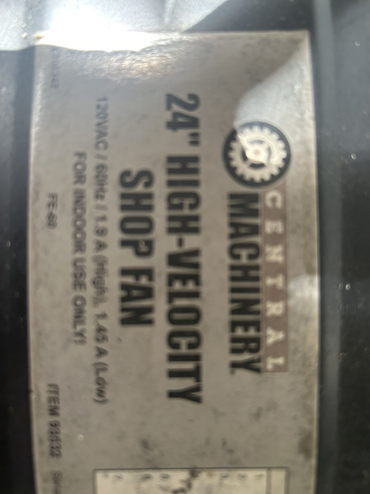 24inch Shop Fan