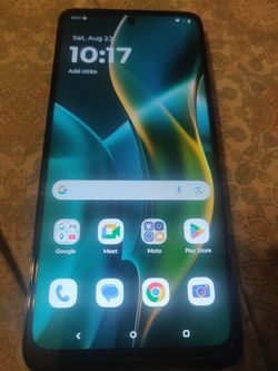 Factory Unlocked Moto G 5G 2025 With Case