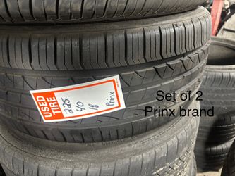 225 40 18 Tires Prinx Rain Summer Tire