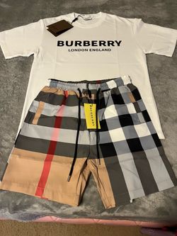 Burberry shirt and shorts
