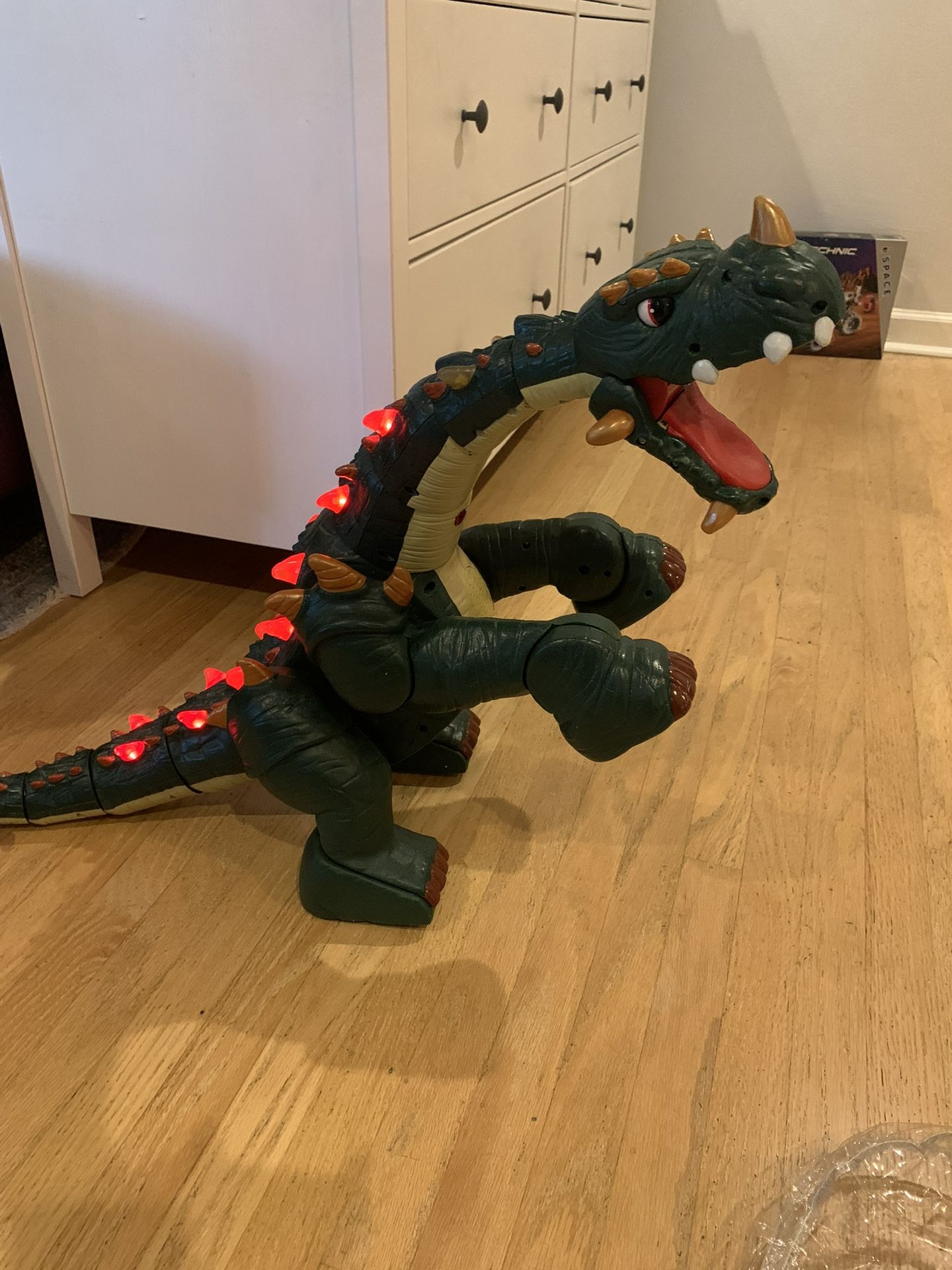 Spike the Ultra Green Dinosaur