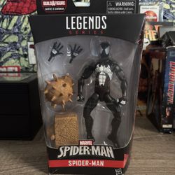 Marvel Legends Black Suit Spider-Man 