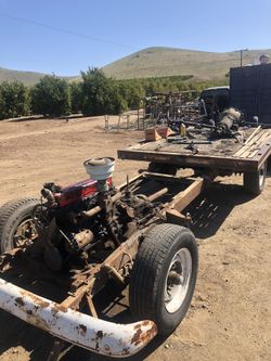 1955 Chevy Truck Chassis & Motor