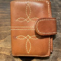 Western leather Wallet