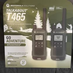Motorola T465 Two Way Radio