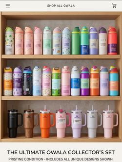 Owala Water Bottle Ultimate Collector's Set