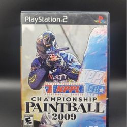 Playstation 2 Championship Paintball 2009 ( Tested  & Working  ) 