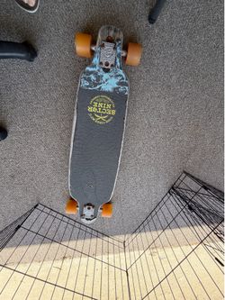 Sector 9 Pineapple Longboard - Old Weathered with Rusty Trucks $15